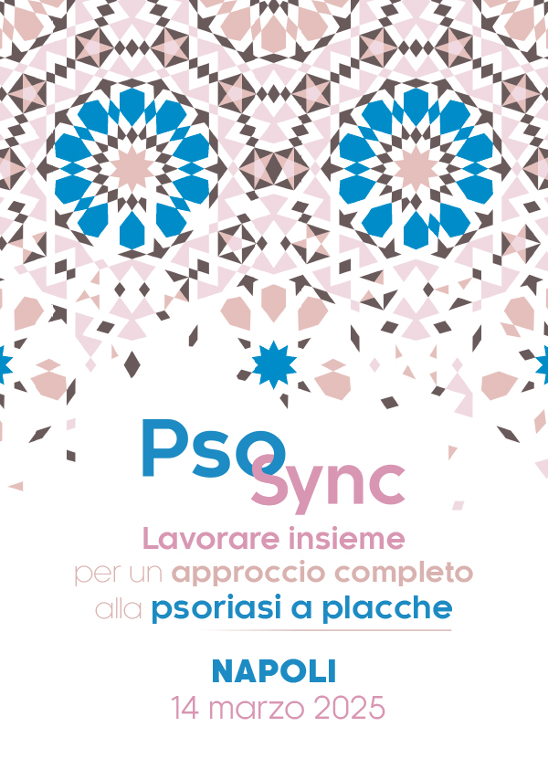 PSOSYNC Lavorare insieme per un approccio completo alla psoriasi a placche - Napoli, 14 Marzo 2025